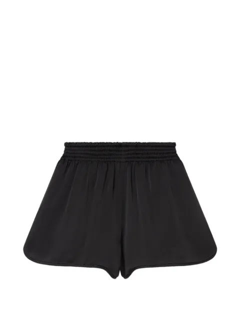 Stella McCartney Envers satin tailored shorts Black 6440323FU302