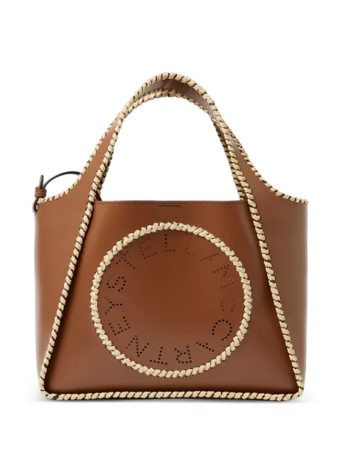 Stella McCartney logo crossbody tote bag Brown 513860WP0704