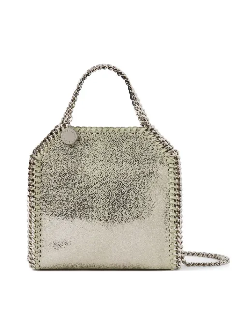 Stella McCartney Falabella tiny tote bag Silver 391698WP0301