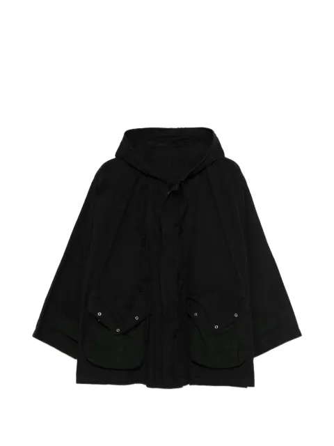 A.N.G.E.L.O. Vintage Upcycling hooded jacket Black AU450ARP