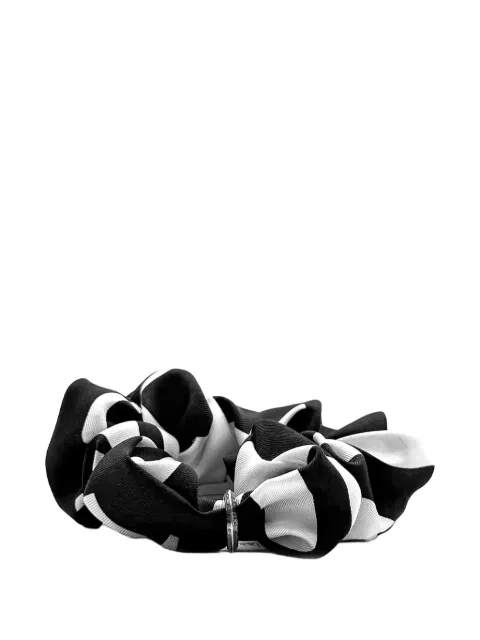 Chrome Hearts silk scrunchie Black CHRM0862