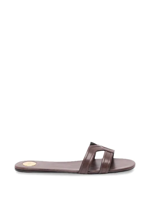 Saint Laurent Mabrouka flat sandals Brown 86185325V00
