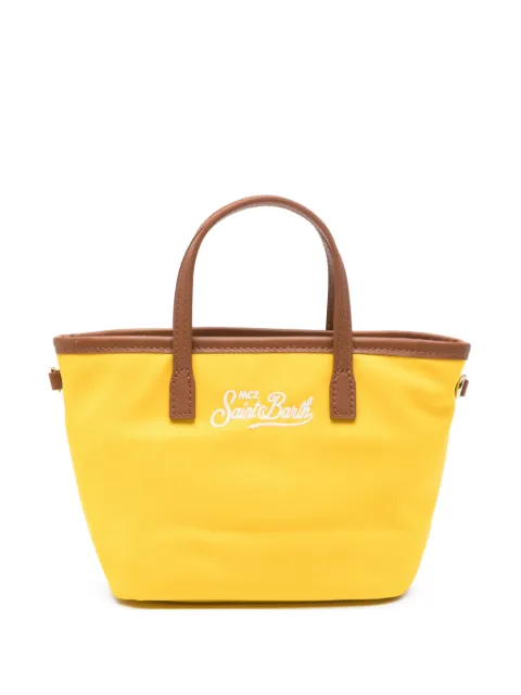 MC2 Saint Barth mini City logo tote bag Yellow CB0005