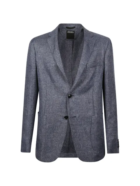 Zegna single-breasted blazer Blue 383009A31D7SG0