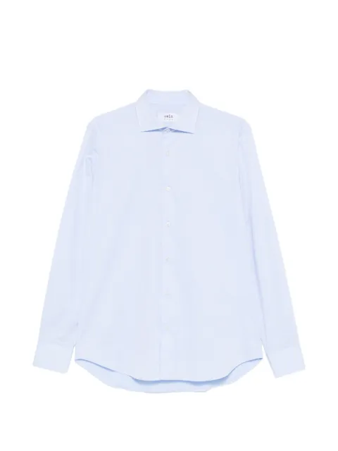 VELA SHOP long-sleeve spread-collar shirt Blue SG00D0FS20301