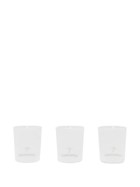 Chrome Hearts scented candle set (set of three) White CHRM0859