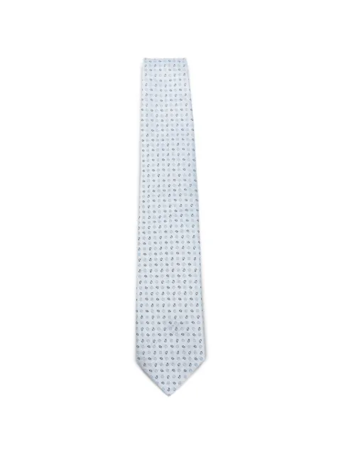 Borrelli patterned tie Blue CR621036