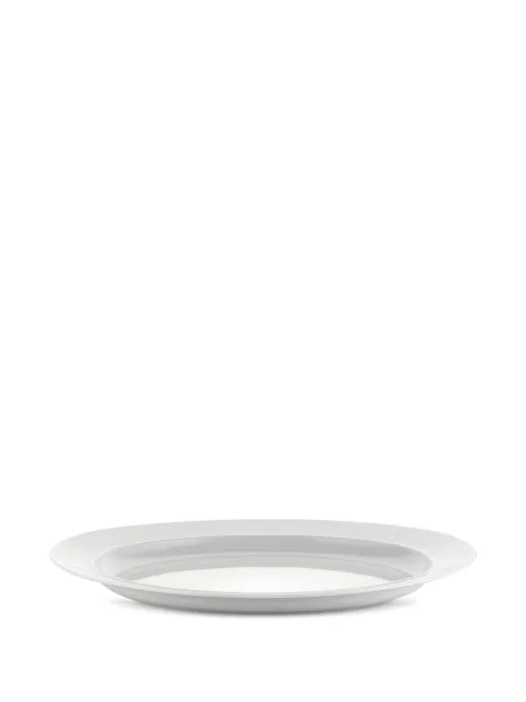 Alessi La Bella Tavola oval serving plate White ES212238