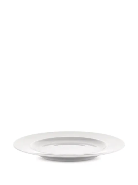 Alessi La Bella Tavola flat plate (set of four) White ES211X4