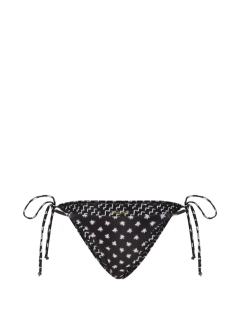 Donde Esteban star-print side-tie bikini bottoms Black SS26BIK610BOT