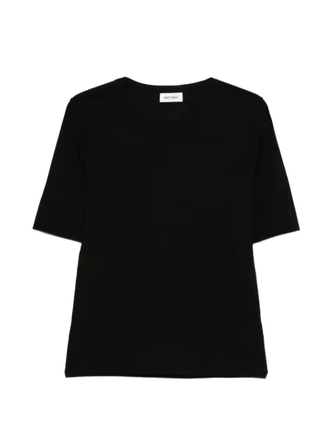 Soft Goat featherlight short-sleeve T-shirt Black 24784