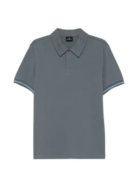 Paul Smith striped-detail polo shirt Blue M2R880ZV22119