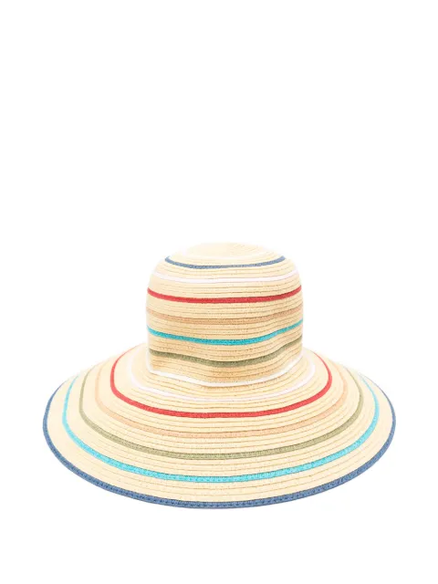 Paul Smith striped bucket hat Neutrals W1A207AU040