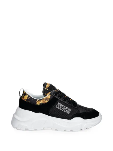 Versace Jeans Couture lace-up sneakers Black 80YA3SC1ZSD93G89