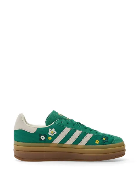 adidas Gazelle floral-embroidered sneakers Green IH1920
