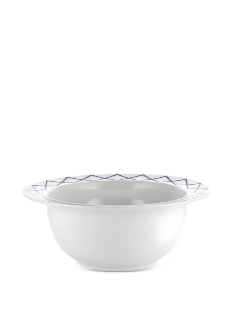 Alessi My Beaut China geometric-rim bowl White ES223829