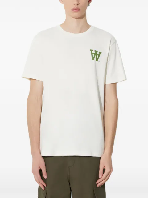 Wood Wood Ace cotton T-shirt White 102857092222