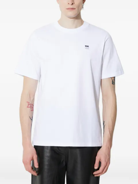Wood Wood logo-print T-shirt White 123457012512