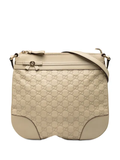 Gucci Pre-Owned 2000-2015 Guccissima Mayfair crossbody bag Brown 7UHO3ZGBG8COP2ZP