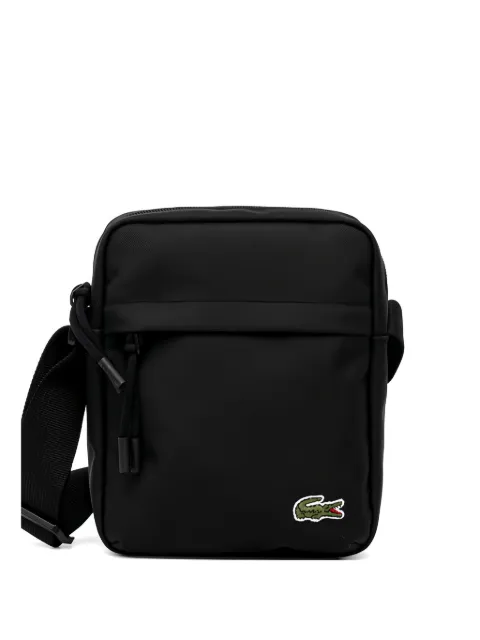 Lacoste logo-applique crossbody bag Black NU4788NE