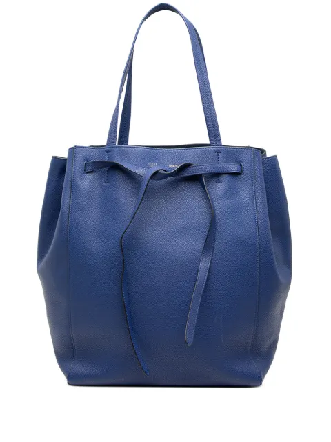 Celine Pre-Owned 2014 Small Leather Phantom Cabas tote bag Blue W3DXCHLDYVPNVUXG