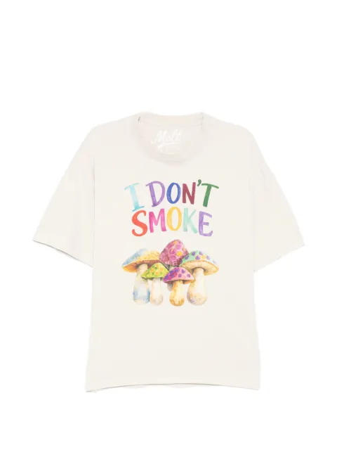Melt mushroom graphic T-shirt Neutrals MS5212