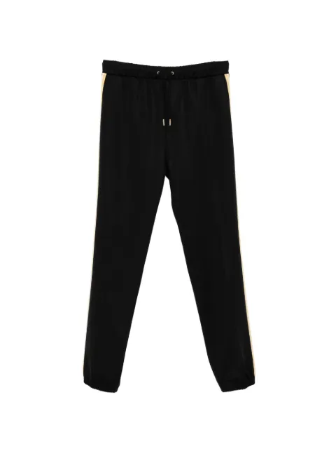 Fred Perry stripe tape track trousers Black T2303