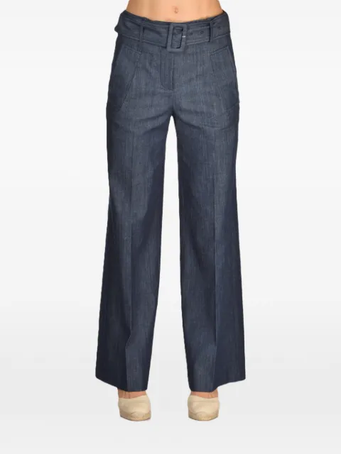 slowear wide-leg belted jeans Blue 171952D6602