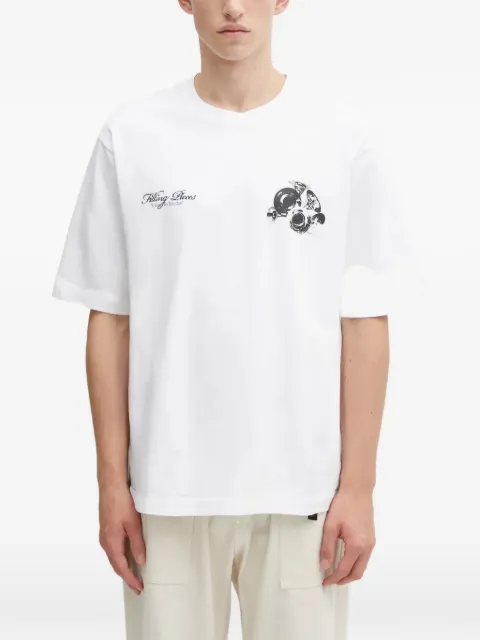 Filling Pieces printed T-shirt White 422520501122