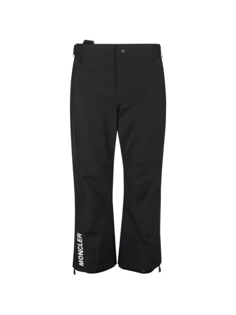 Moncler Grenoble logo-detail ski bottoms Black 2G00003M549SU999