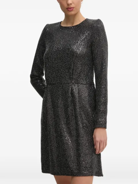 Benetton open-back mini dress Black 4RO6DV0AC