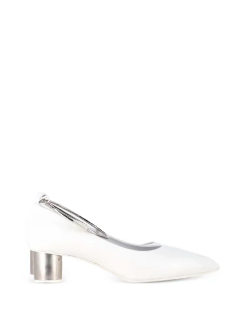 Jil Sander Pre-Owned Alima pointed leather pumps White RFCPUGBSH706850W