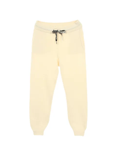 Celine Pre-Owned 2010s knit drawstring track pants Neutrals 1048329