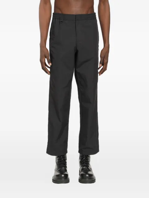 Laminar elastic-waistband trousers Black PT00075UL13285