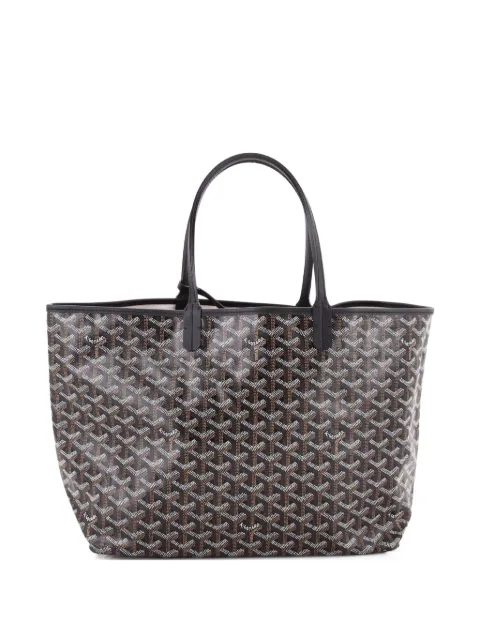 Goyard Pre-Owned Saint Louis Coated Canvas PM tote bag Black 6DAMOGU8XVG7S56H