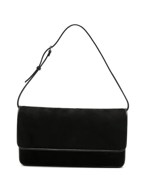 The Row Nancy flap-closure shoulder bag Black W1972L665L108