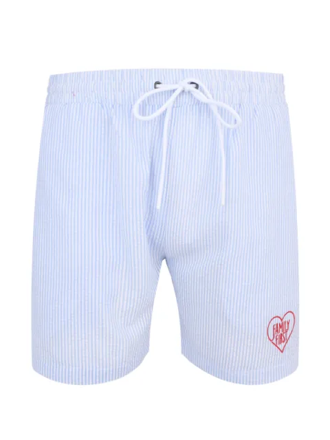 Family First drawstring striped swim shorts Blue WIS2601