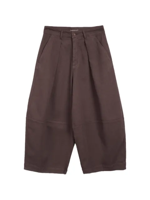 YMC cotton trousers Brown Q4AZM