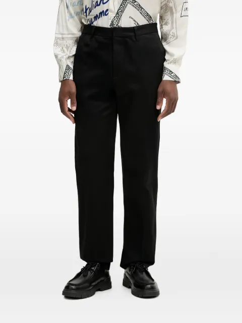 Emporio Armani belt-loops trousers Black EM003660AF23585