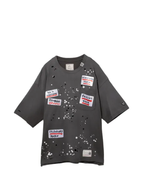 Maison MIHARA YASUHIRO appliqué pocket T-shirt Grey MHRTE6TS592MQBKX050