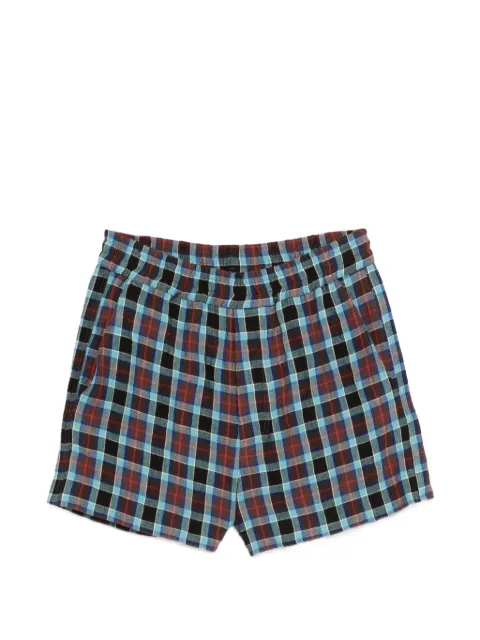Namacheko Leonida checked shorts Blue NS26509N30009104