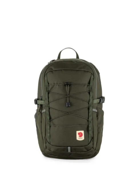 FJALL RAVEN Skule 20 logo-appliqué backpack Green F23349