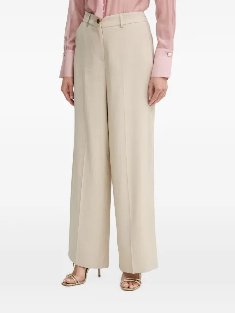 FRACOMINA button-fastening palazzo pants Neutrals FY26SV3036W83601