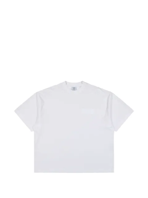 VETEMENTS taped logo T-shirt White ME76TR150W