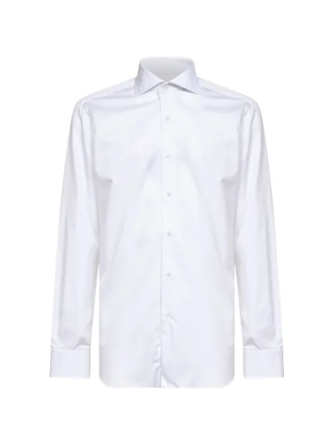 Barba buttoned shirt White I1U13P04500910001