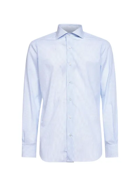 Barba striped shirt Blue I1U13P04500330001