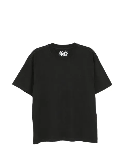 Melt cotton T-shirt Black MS5216