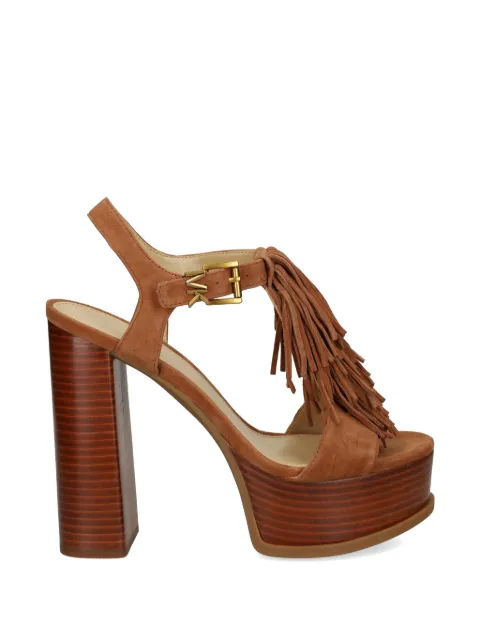Michael Michael Kors Indra tassel sandals Brown 40S6INHS1S