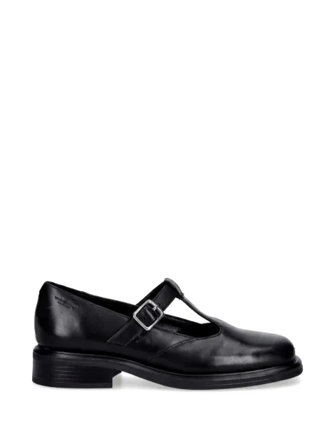 VAGABOND Edition Ellis T-bar leather Mary Jane pumps Black 593020120