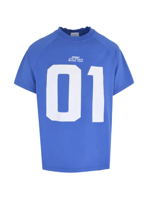 Family First crew neck T-shirt Blue TS2604